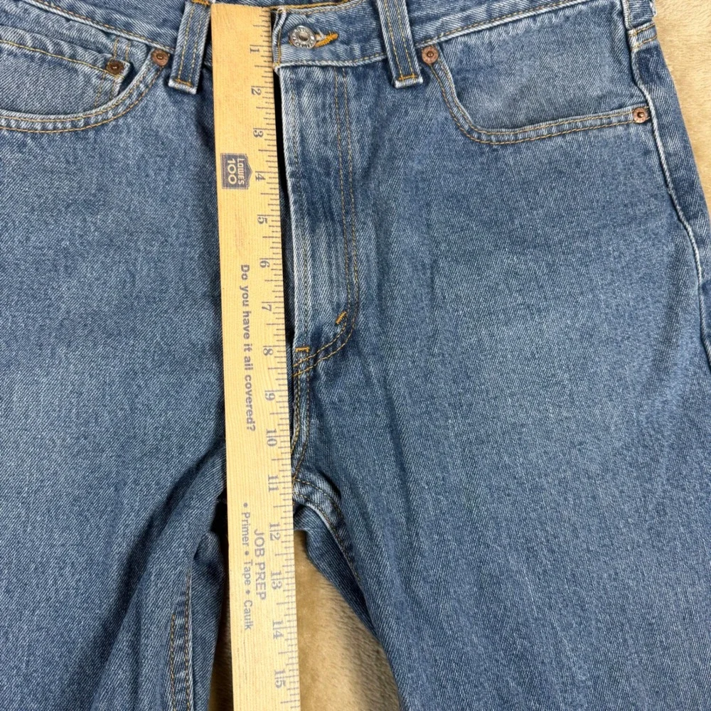 VTG Levis 505 Regular Fit Mens Jeans 34x32 Medium Wash Blue Straight Leg Denim